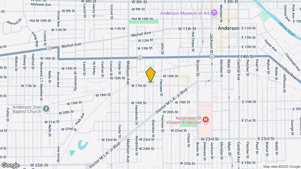 1631 Sheridan St Mapa y Detalles de la Ubicación