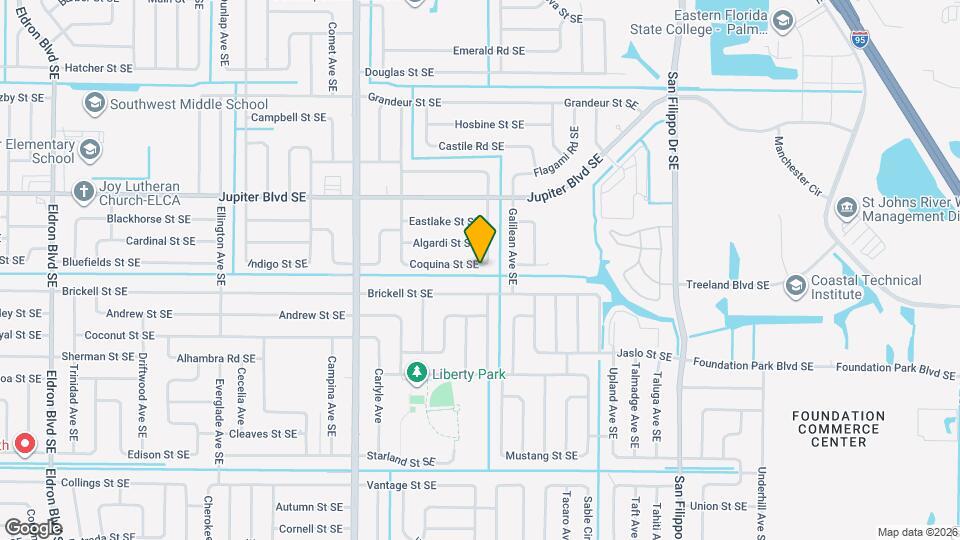 992 Coquina St SE Map and Location Details