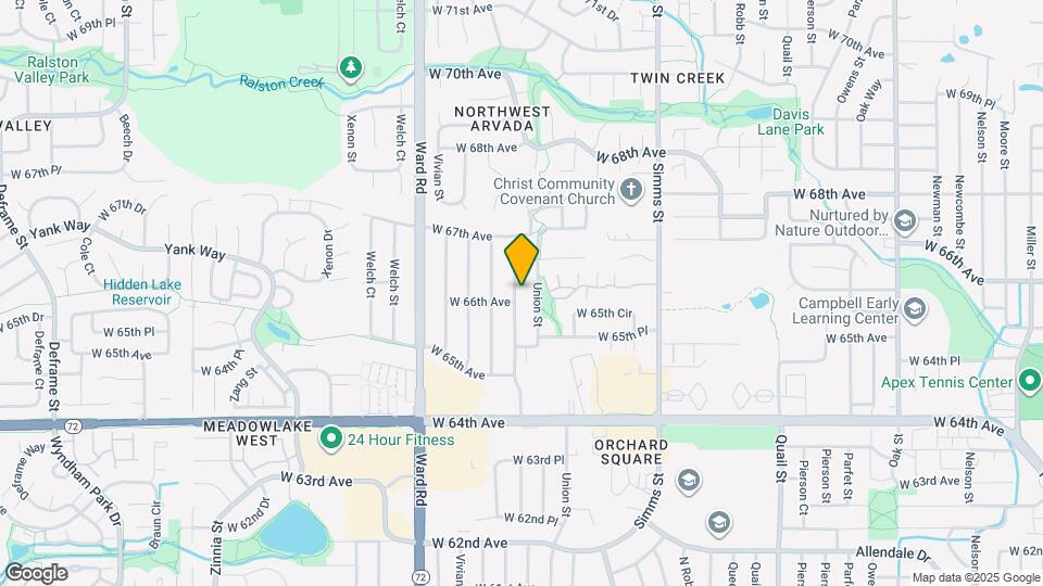 6614 Urban St Map and Location Details