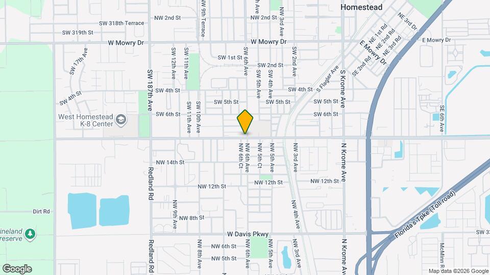 616 SW 8th St Mapa y Detalles de la Ubicación