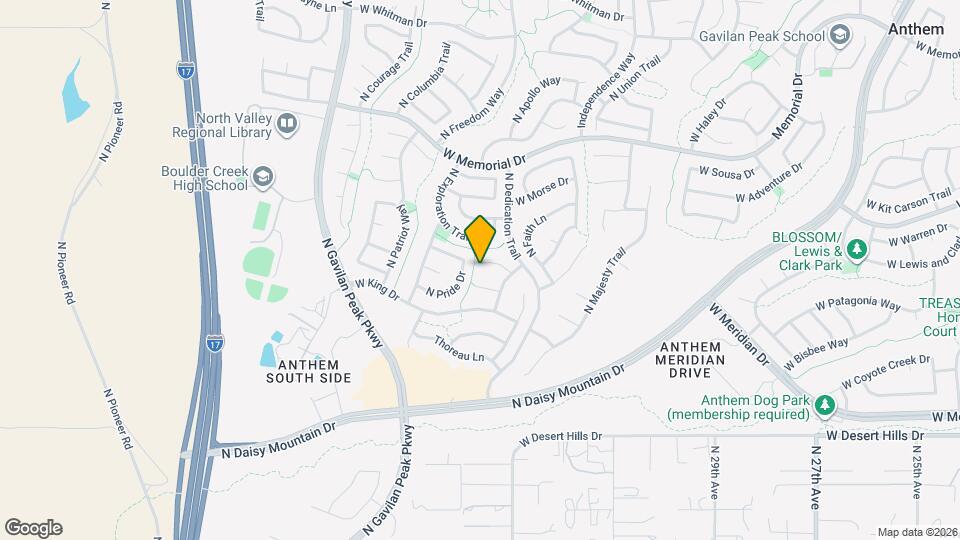 3353 W Twain Ct Map and Location Details