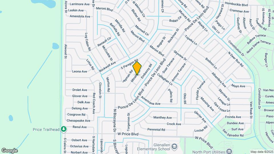 7653 Minardi St Map and Location Details