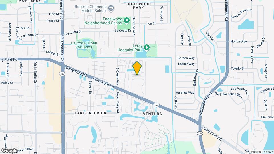 6266 Yorktown Dr Map and Location Details
