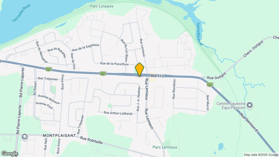 553A J.-A.-Nadeau Rue Map and Location Details