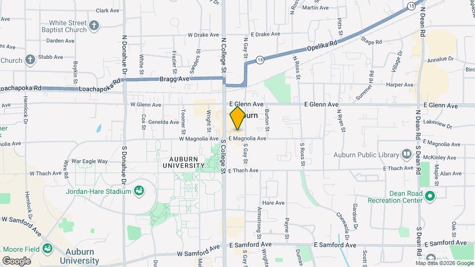 145 E Magnolia Ave Map and Location Details