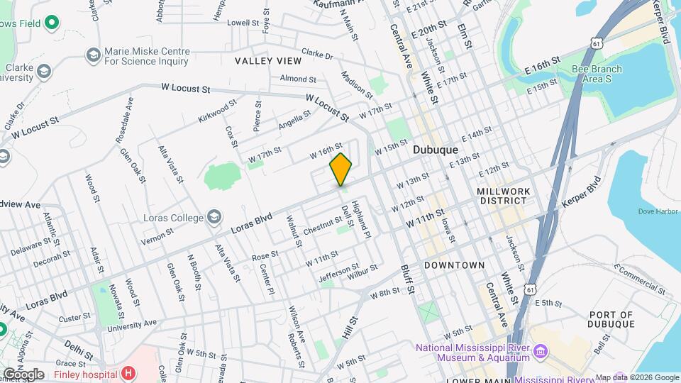 514 Loras Blvd Map and Location Details