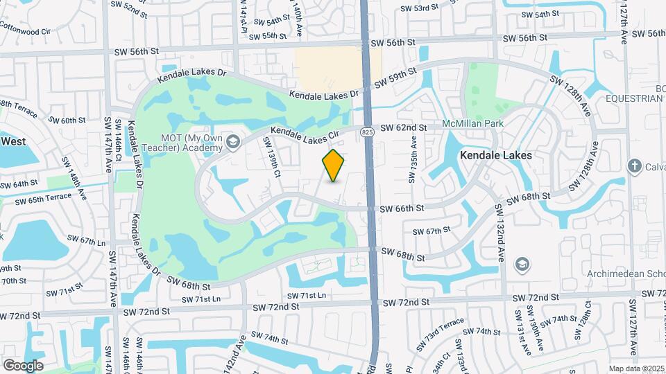 13785 SW 66th St Map and Location Details