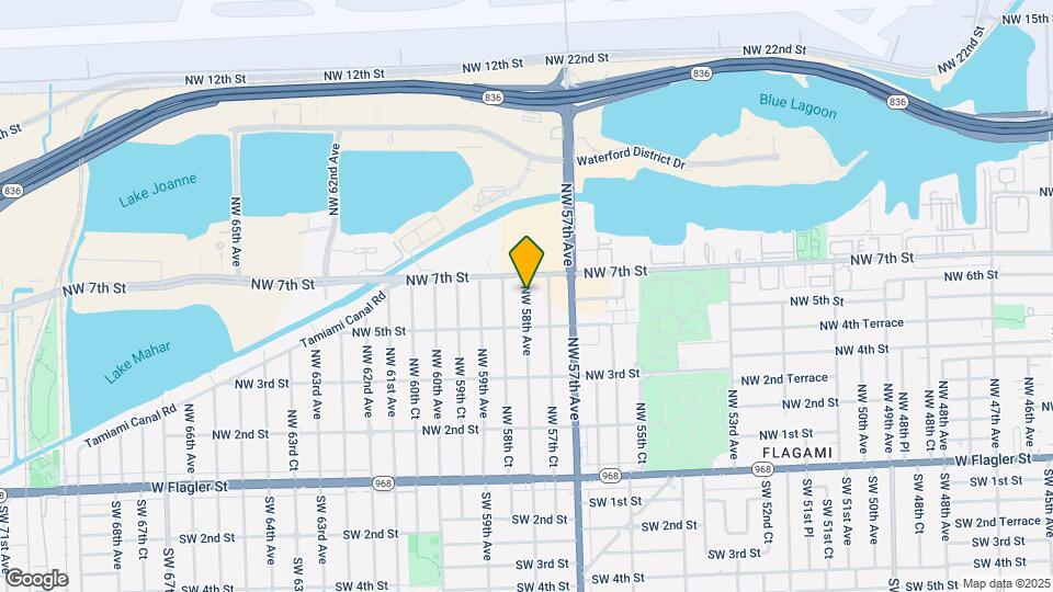 613 NW 58th Ave Mapa y Detalles de la Ubicación