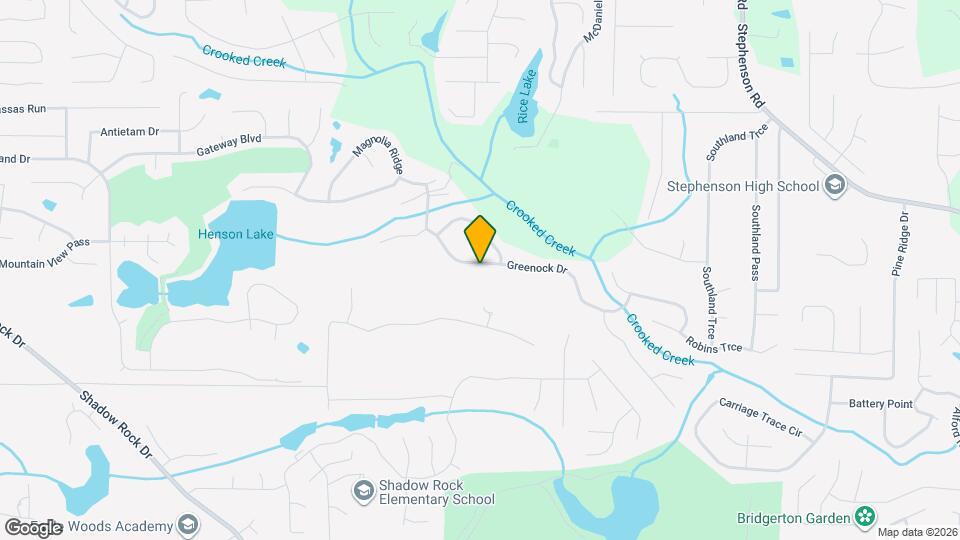 6287 Greenock Dr Mapa y Detalles de la Ubicación