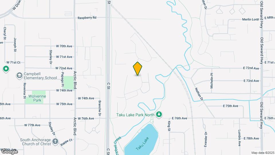 7252 Foxridge Cir Map and Location Details
