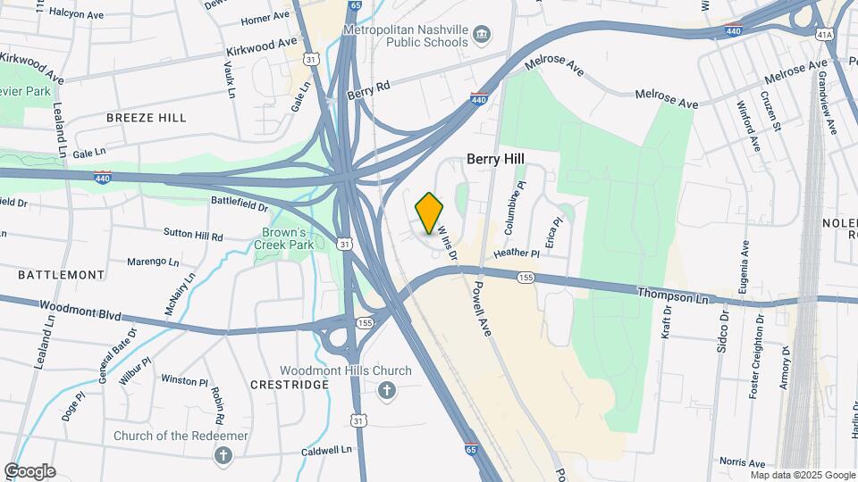 2930 Berry Hill Dr Map and Location Details