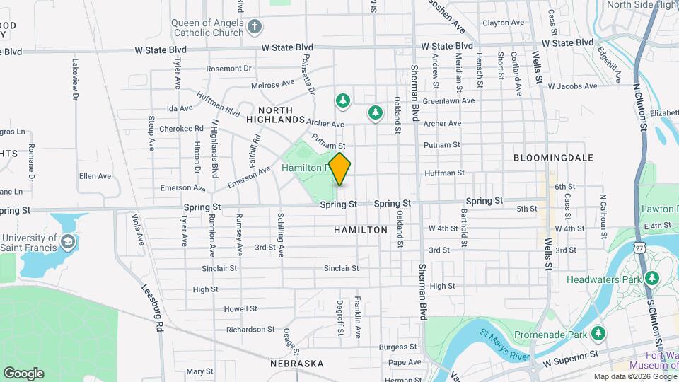 1620 Jessie Ave Map and Location Details