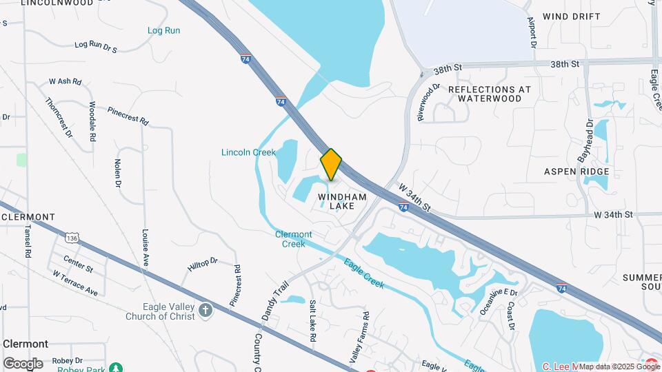 8032 Windham Lake Way Mapa y Detalles de la Ubicación