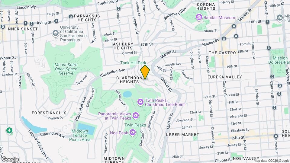 185 Villa Terrace Map and Location Details