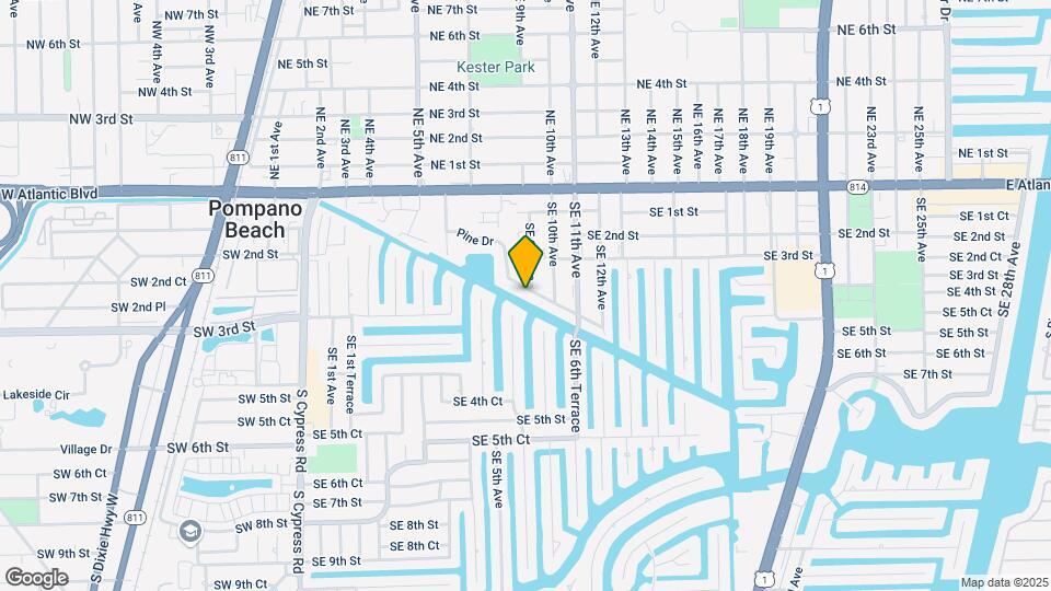 840 Pine Dr Mapa y Detalles de la Ubicación