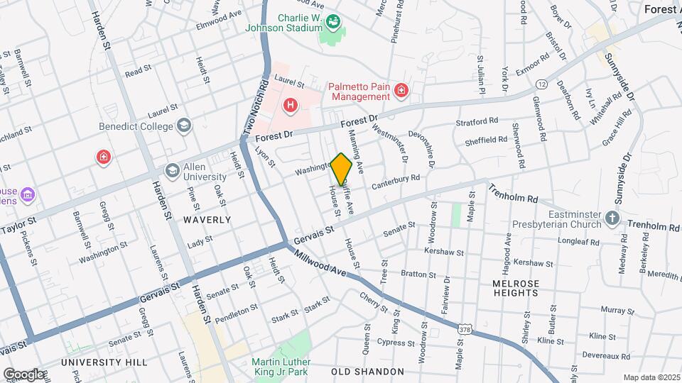 2511 Youman St Map and Location Details