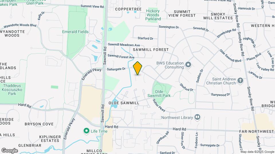 7692 Scofield Ct Map and Location Details