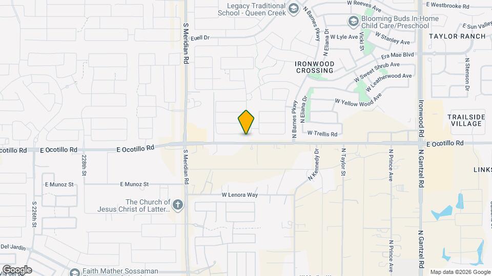 1357 W Crape Rd Mapa y Detalles de la Ubicación