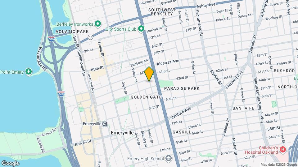 6223-6225 Marshall St Map and Location Details