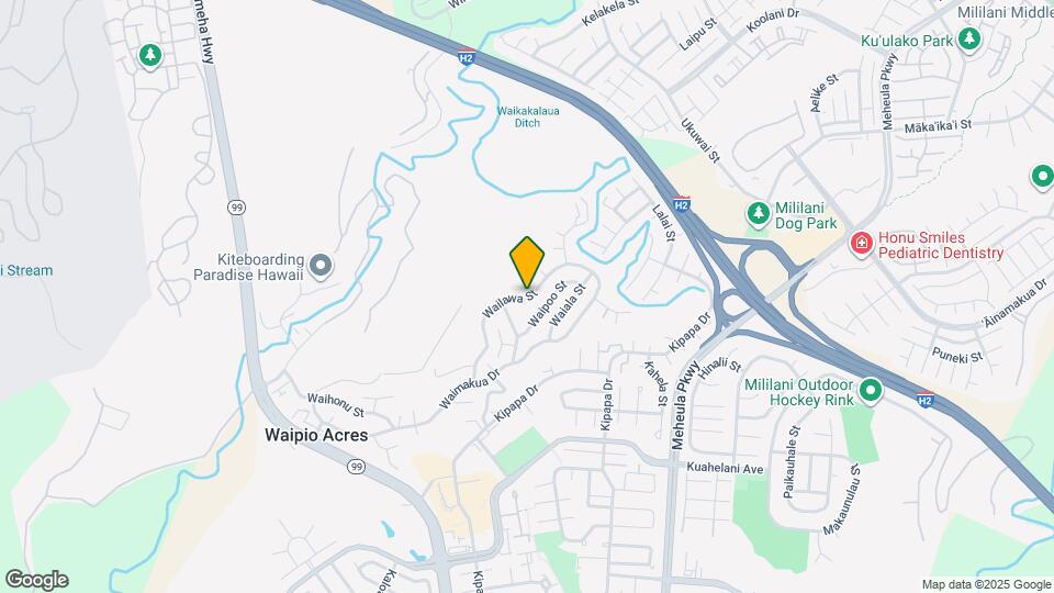 95-220-220 Wailawa St Map and Location Details