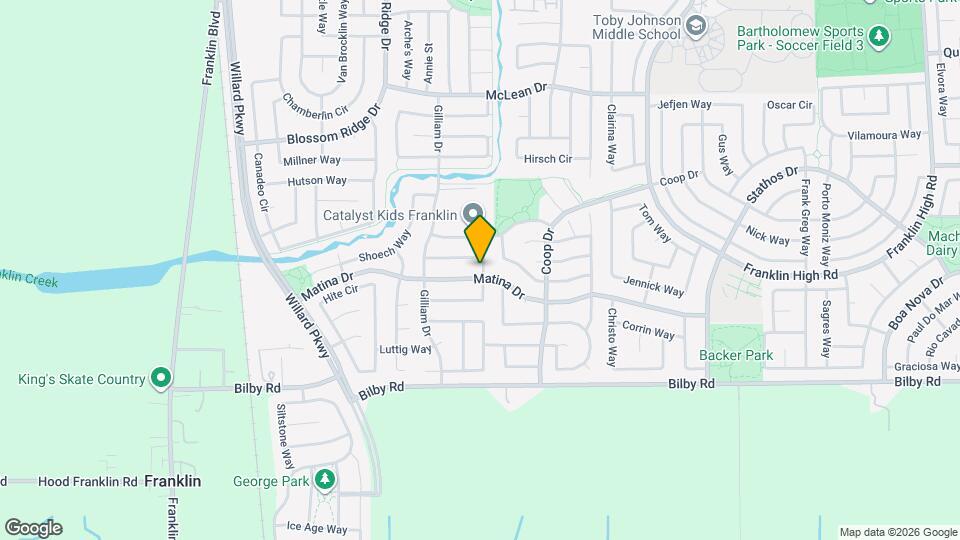 5321 Matina Dr Map and Location Details