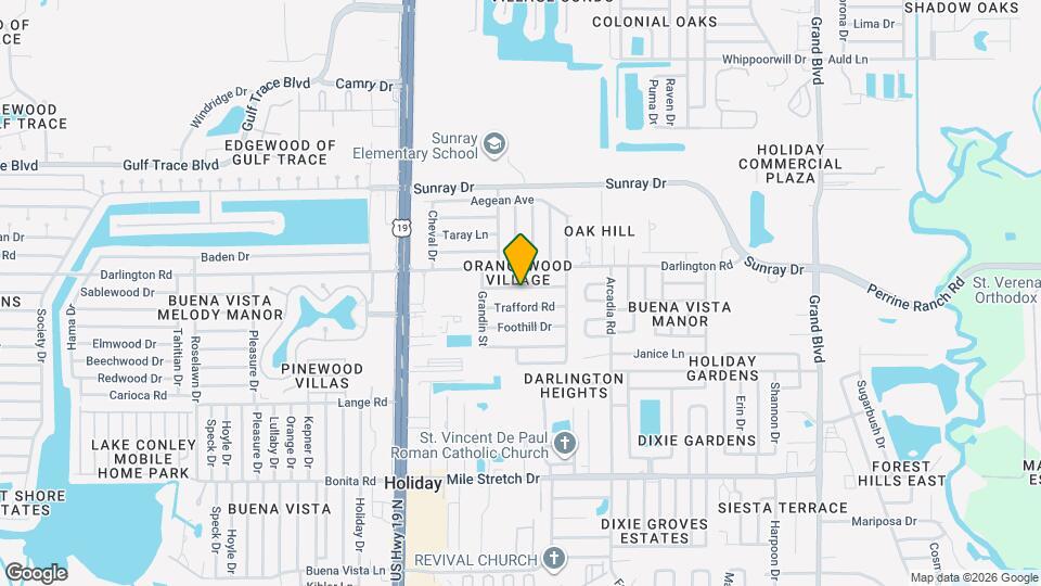 4742 Blossom Dr Mapa y Detalles de la Ubicación