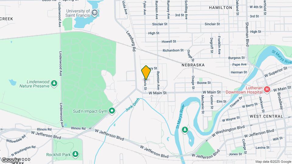 706 Davis St Map and Location Details