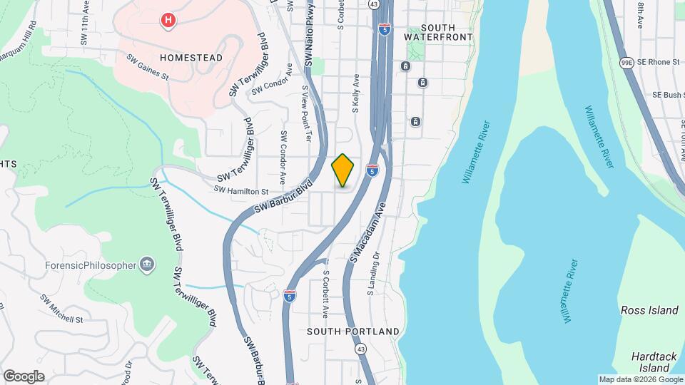 0225 S Hamilton St Map and Location Details