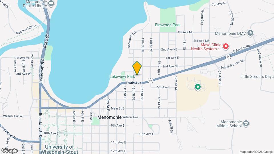 302 12th St SE Map and Location Details