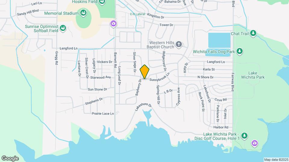 5214 Sunnybrook Ln Map and Location Details