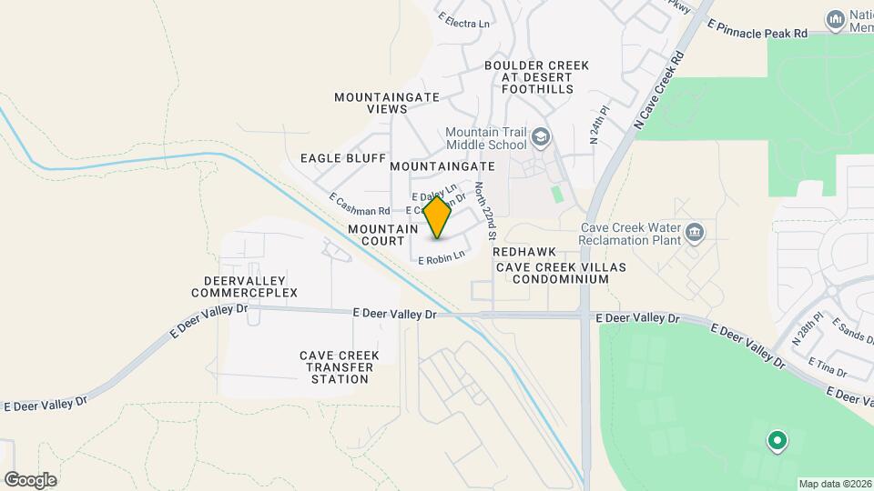 2105 E Donald Dr Mapa y Detalles de la Ubicación