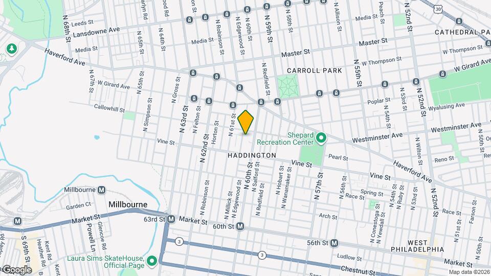 347 N Edgewood St Map and Location Details