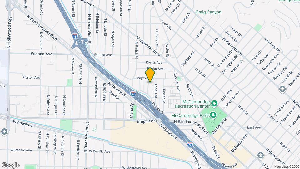 1912 Jackson St, Unit C Map and Location Details