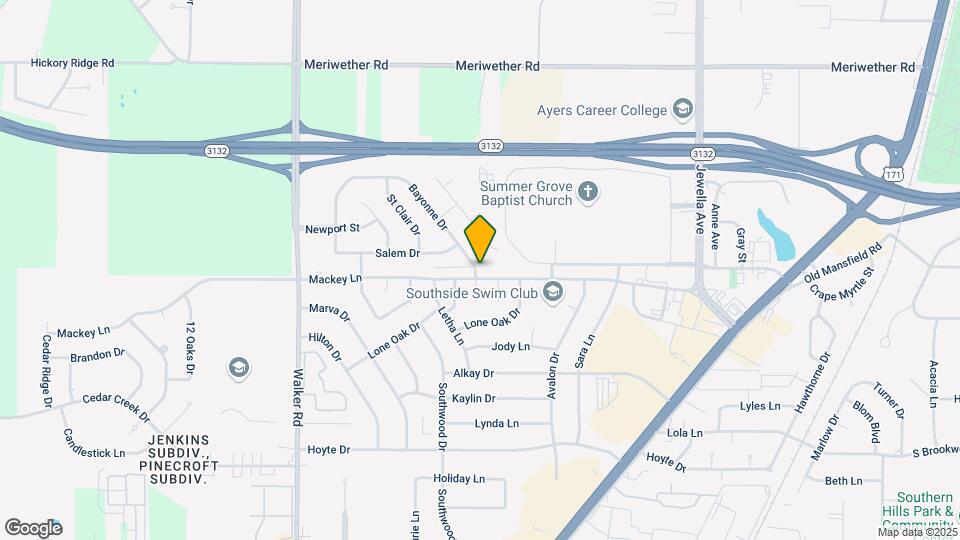 2898 Mackey Ln Map and Location Details