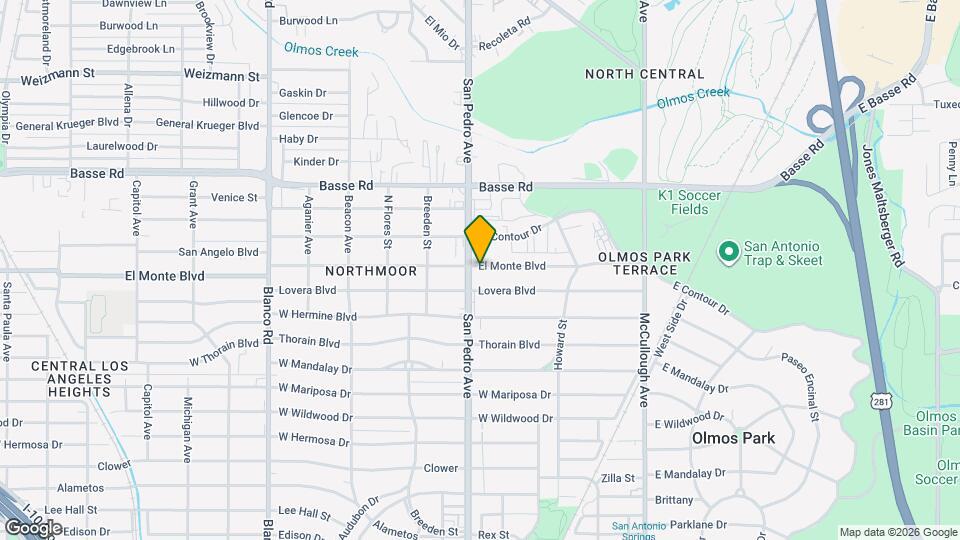 294 El Monte Blvd Map and Location Details