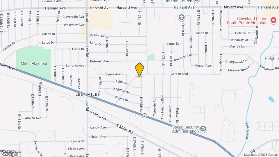 4300 E 175th St Map and Location Details