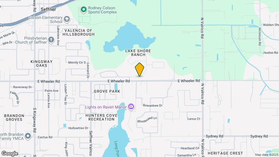 1215 Lake Shore Ranch Dr Map and Location Details