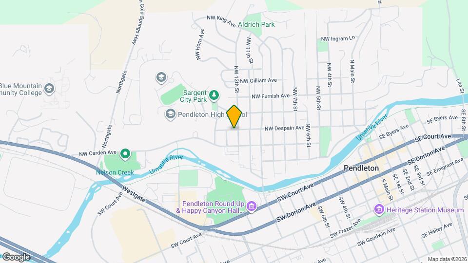 225 NW 12th St Map and Location Details