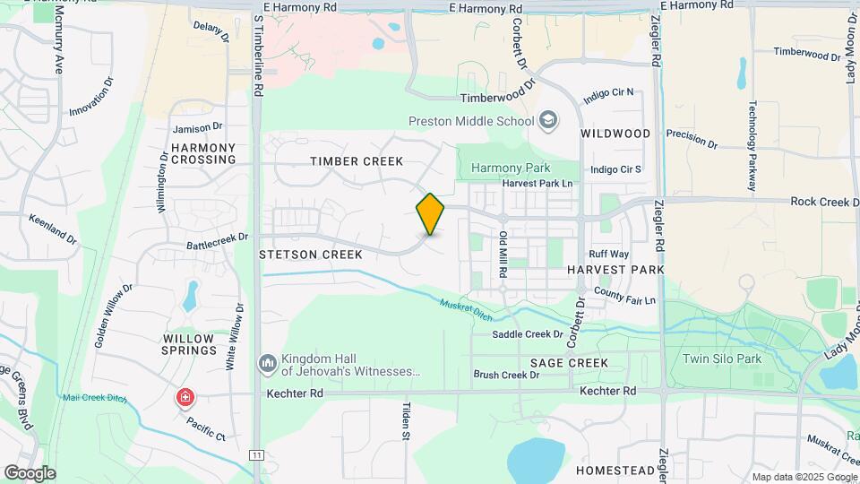 2502 Dallas Creek Ct Map and Location Details