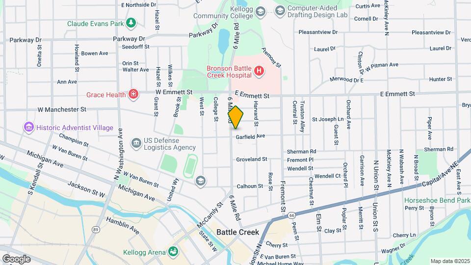 202 North Ave, Unit Apartment 1 Map and Location Details