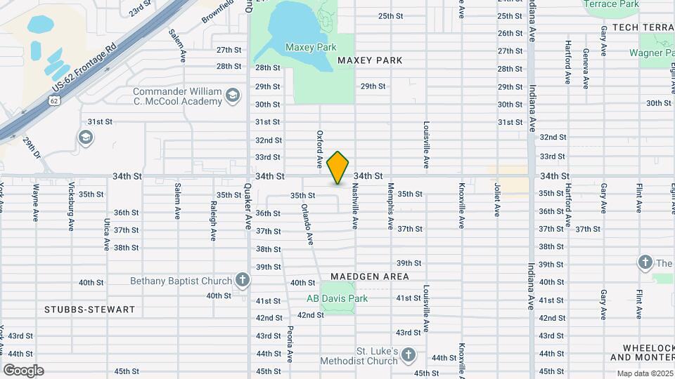 4104 35th St Map and Location Details