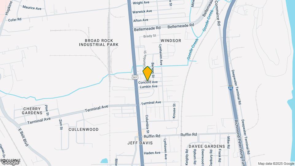 2408 Concord Ave Map and Location Details