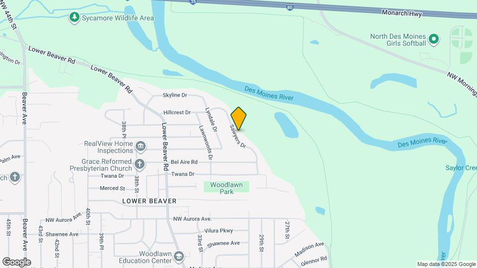 4813 Sawyers Dr Map and Location Details