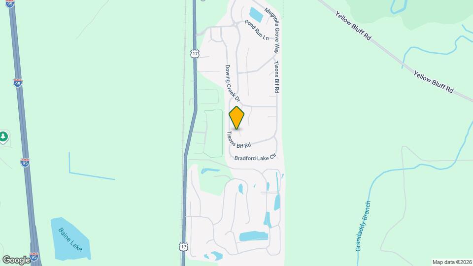 16022 Willow Bluff Ct Map and Location Details