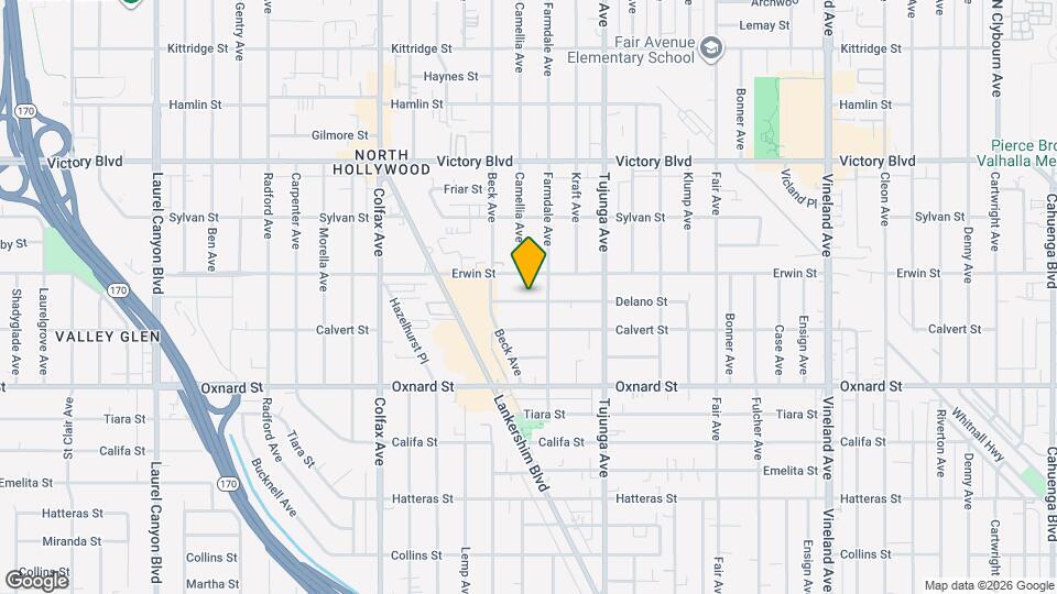 11483 Delano St Map and Location Details