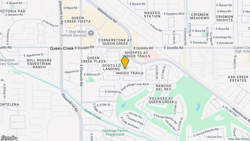 21116 E Tierra Grande Mapa y Detalles de la Ubicación