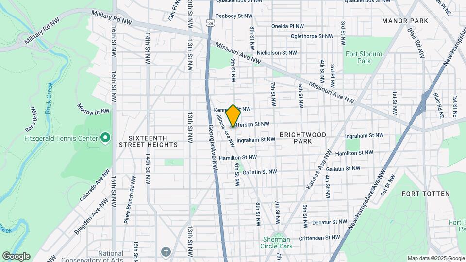 5316 9th St NW Map and Location Details