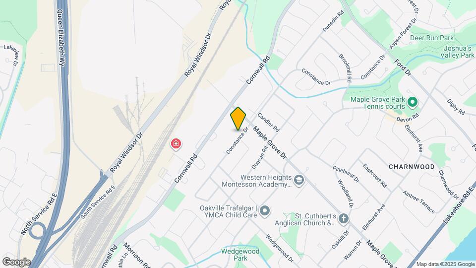 1523 Constance Dr Map and Location Details