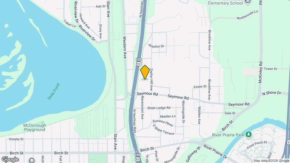 2510 Trindal St Map and Location Details