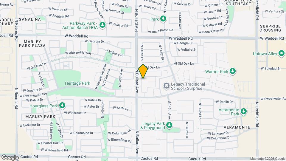 Beacon Hill at Marley Park Mapa y Detalles de la Ubicación